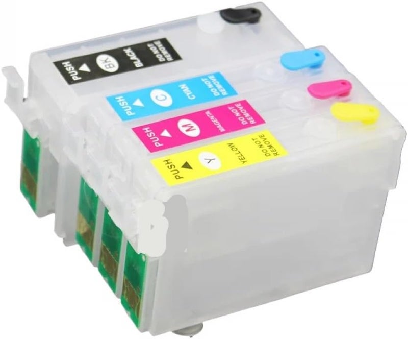 Workforce 7520 7510 7010 140XL T1401 Compatible Ink Cartridge Refillable Black - Image 2
