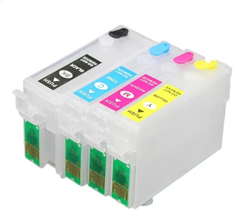 Workforce 7520 7510 7010 140XL T1401 Compatible Ink Cartridge Refillable Black - Image 3