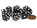 Koplow Games Set of 10 Six Sided D6 12mm Square Dice Black by Koplow Games - Image 3