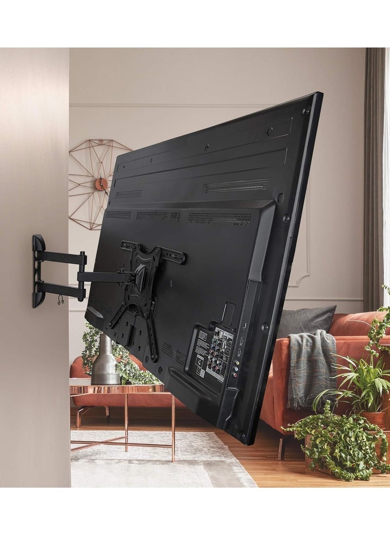 ELTRAZONE Full Motion TV Wall Mount Monitor Wall Bracket with Swivel & Articulating Tilt Arm, Fits up to 55 Inch Lcd Led Oled Flat Screens up to 66 lbs/Vesa 400x400 - Image 3