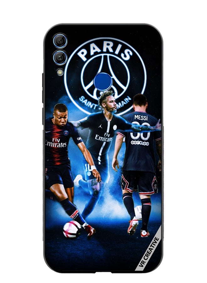 Protective Case Cover For Honor 10 Lite Player Football Design Multicolour