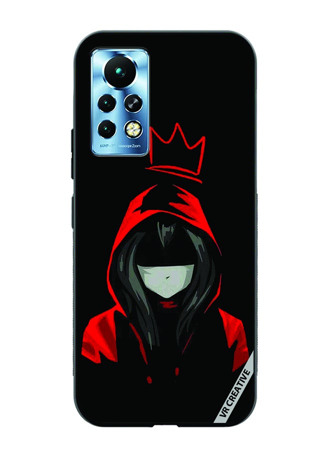 VR CREATIVE Protective Case Cover For Infinix Note 11 Pro Hell Girl Design Multicolour - Image 1