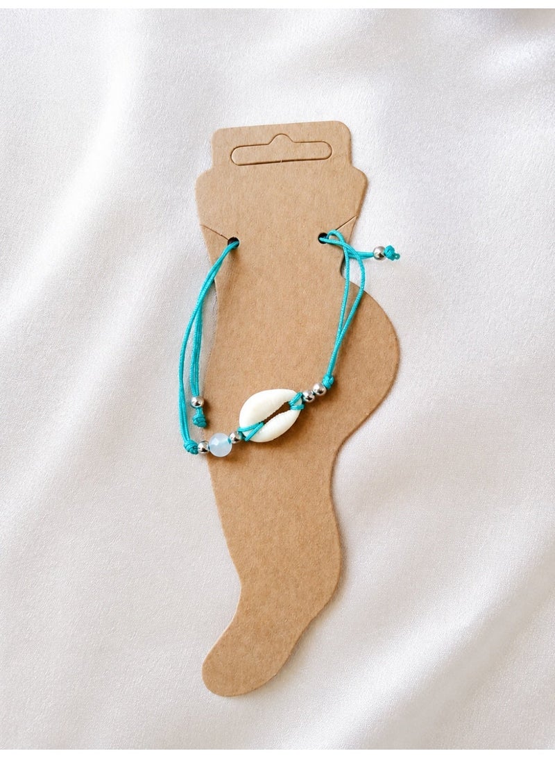 handmade seashell Anklet - Image 2