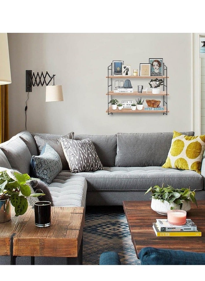 Home Gallery Multiple wall shelf  Beige - Image 2