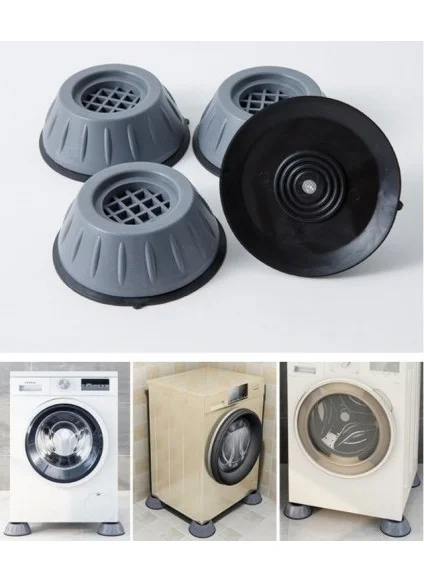 Proithalat Washing Machine Anti Slip and Vibration - Noise Absorbing Apparatus Set of 4