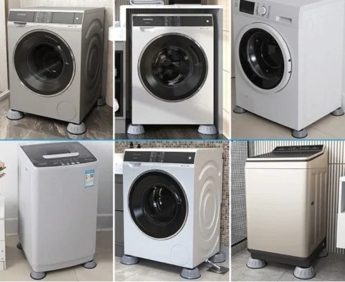 بروايثالات Washing Machine Anti Slip and Vibration - Noise Absorbing Apparatus Set of 4
