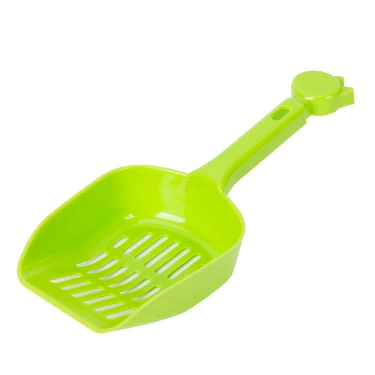 PET FUN Heavy Duty Plastic Cat Litter Scoop Set with Slots | Multi-Color Litter Shovel for All Cat Boxes | Durable, Easy to Clean Pet Waste Scooper (Pack of 2) - Image 5