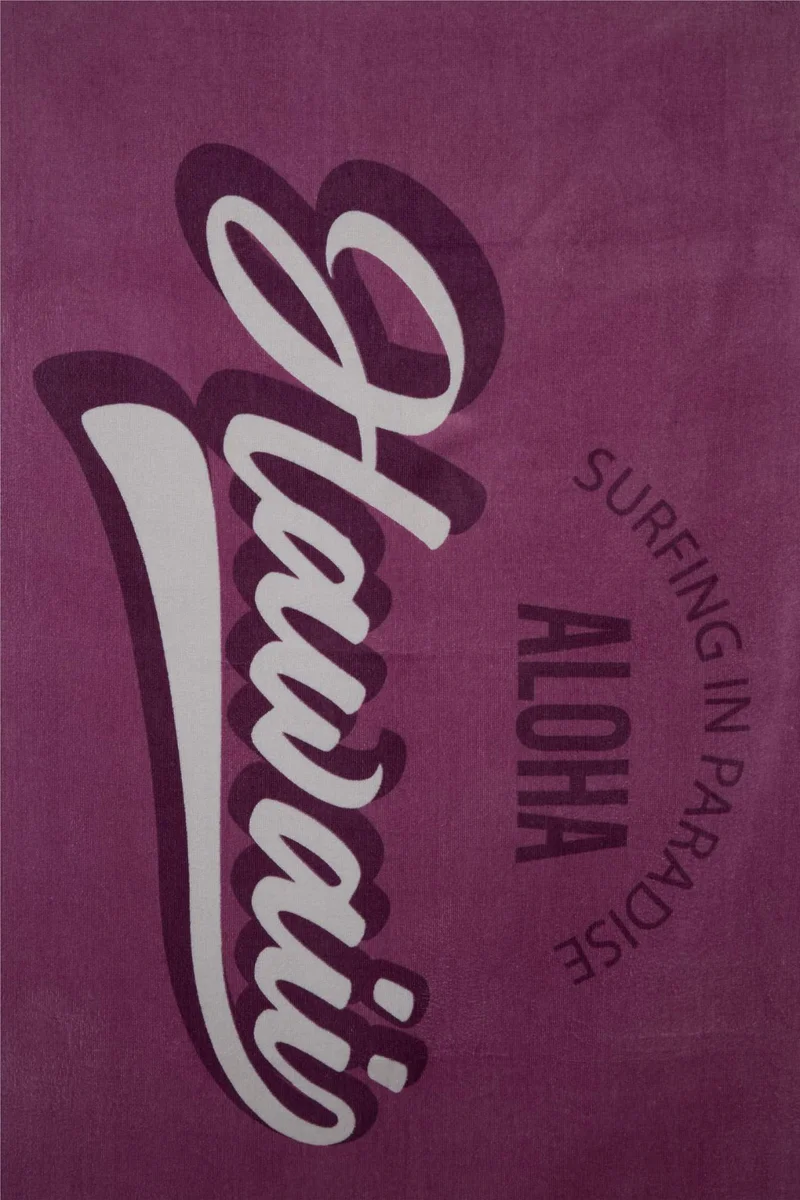 ديفاكتو Printed Cotton Towel
