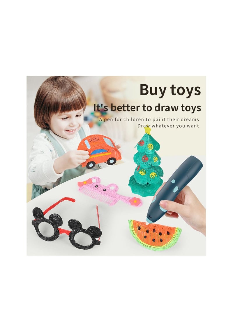 3D wireless low temperature printing pen for kids