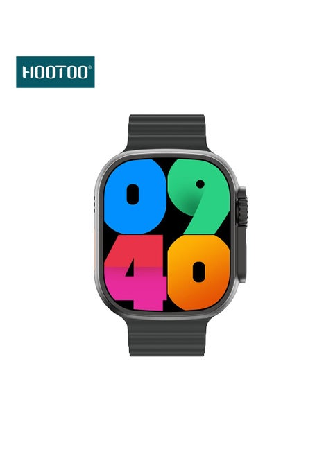 HOOTOO Smart Watch Ultra HT-U9 Plus: Long-Lasting Battery with Wireless Charging, Up to 7 Days of Use