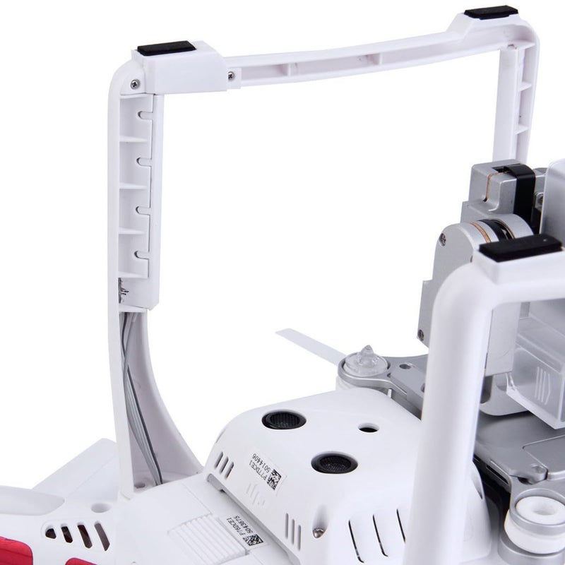 White Lightweight Quadcopter Undercarriage Replacement Enhances Flying Efficiency - Image 4