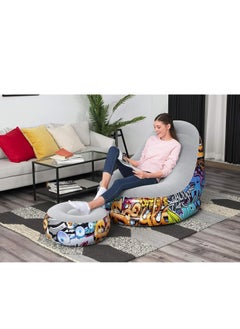 Bestway Bestway Comfort Cruiser Graffitil Lounger  - Image 2