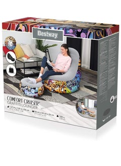 Bestway Bestway Comfort Cruiser Graffitil Lounger  - Image 3