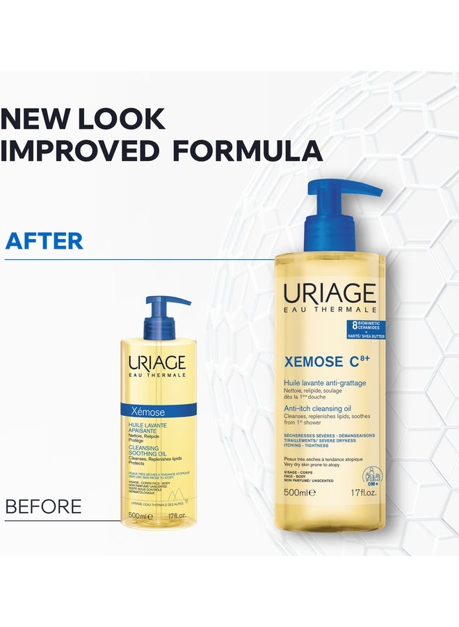 URIAGE XEMOSE C8+ SOOTHING  OIL CLEANSER 500 ML - Image 2