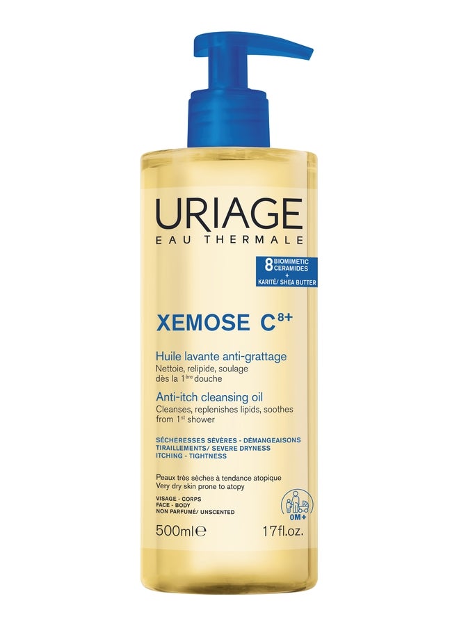 URIAGE XEMOSE C8+ SOOTHING  OIL CLEANSER 500 ML - Image 1