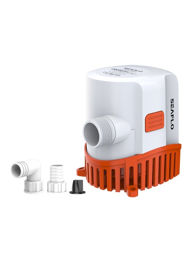 SEAFLO 17 Series Automatic Bilge Pump 1500GPH 2000GPH 12V 24V Submersible Pump - Image 1