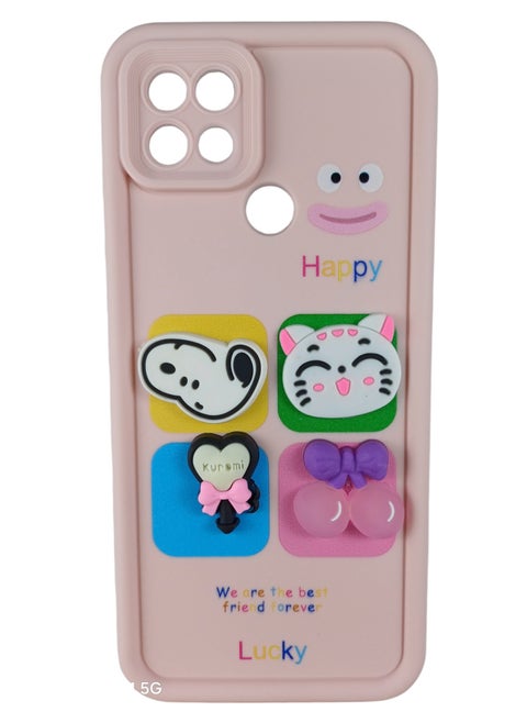 Back Cover Compatible With Phone Oppo A15 / A15S - Multi Color 577