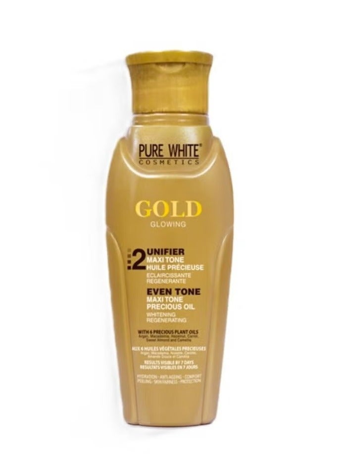 Pure White Cosmetics Gold Glowing Lightening Oil 50 ml