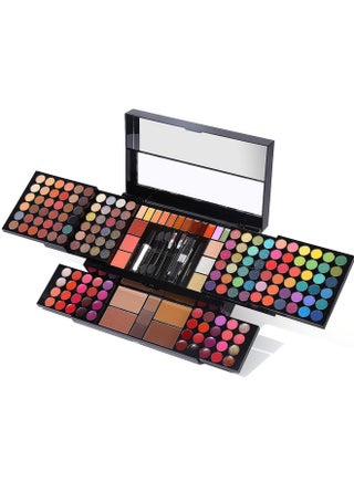 Professional All In One Makeup Kit For Women Full Kit 186 Colors Make Up Palette Gift Set Including Eyeshadow, Lip Gloss, Concealer, Highlighter, Contour, Brow Powder, Mascara, Blush & Brush - pzsku/Z2CD276B8F24E803D743DZ/45/_/1695645613/615a7f2f-e7f8-4787-b8d4-359a2cb573e7