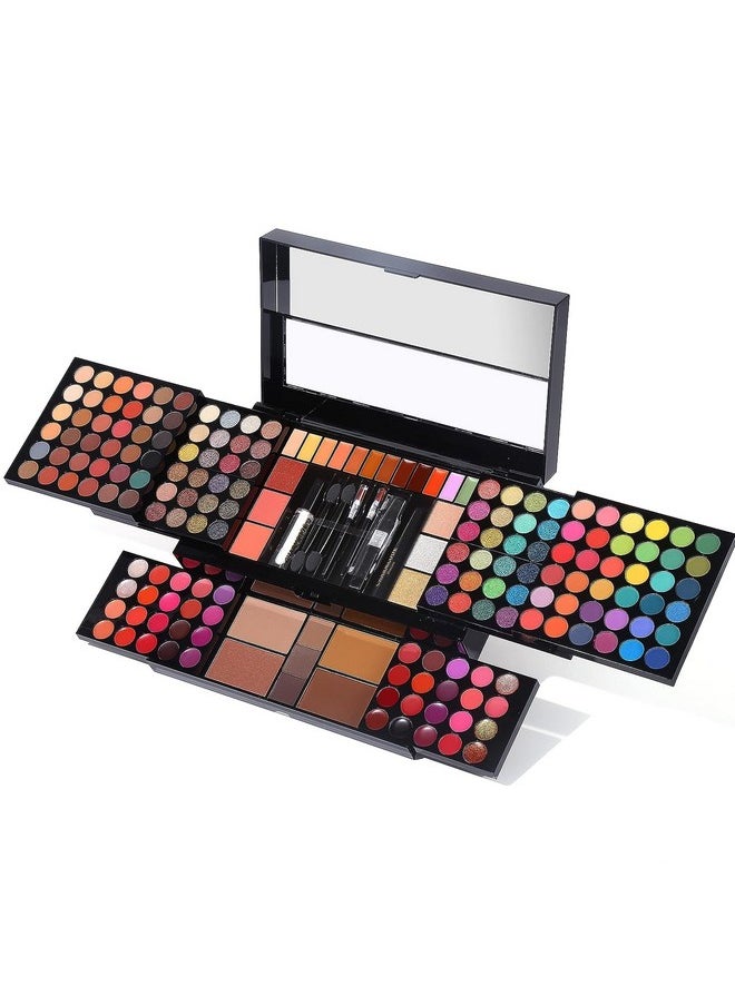 CHARMCODE Professional All In One Makeup Kit For Women Full Kit 186 Colors Make Up Palette Gift Set Including Eyeshadow, Lip Gloss, Concealer, Highlighter, Contour, Brow Powder, Mascara, Blush & Brush  - Image 2