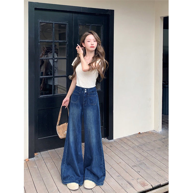 Unisex Casual Daily Denim Jeans - Image 5