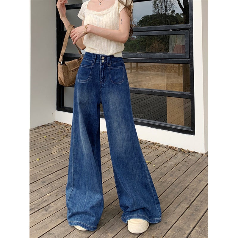 Unisex Casual Daily Denim Jeans - Image 2