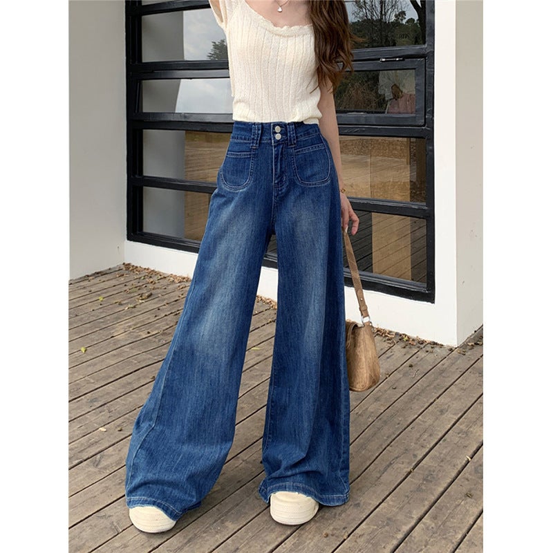 Unisex Casual Daily Denim Jeans - Image 3