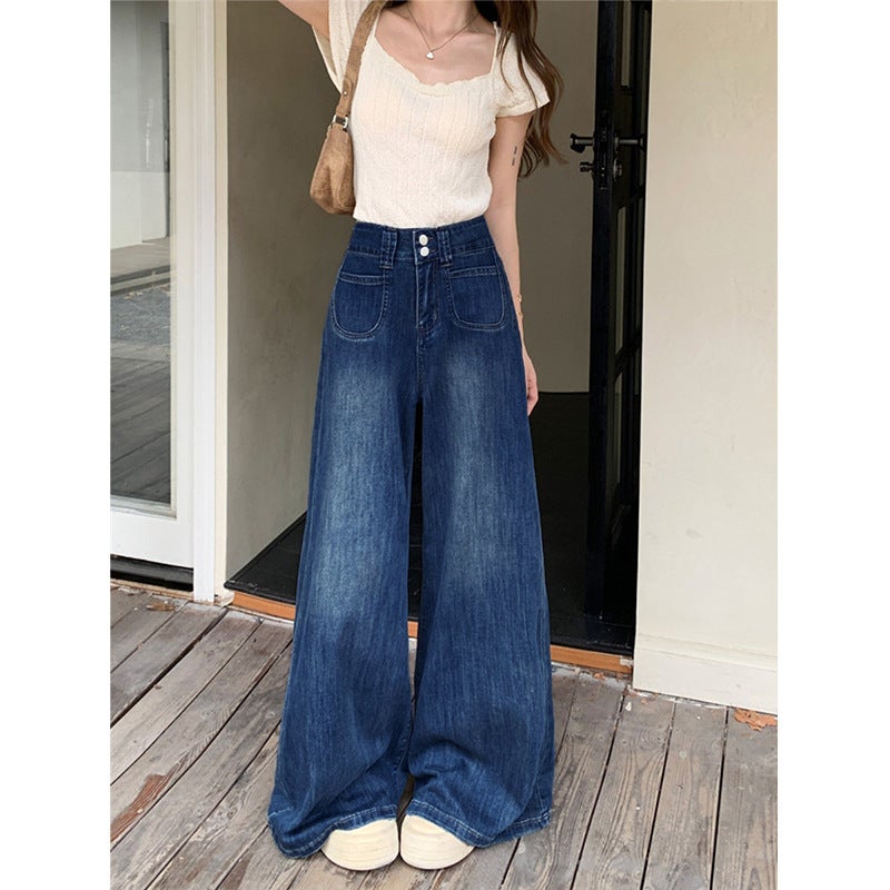 Unisex Casual Daily Denim Jeans - Image 4
