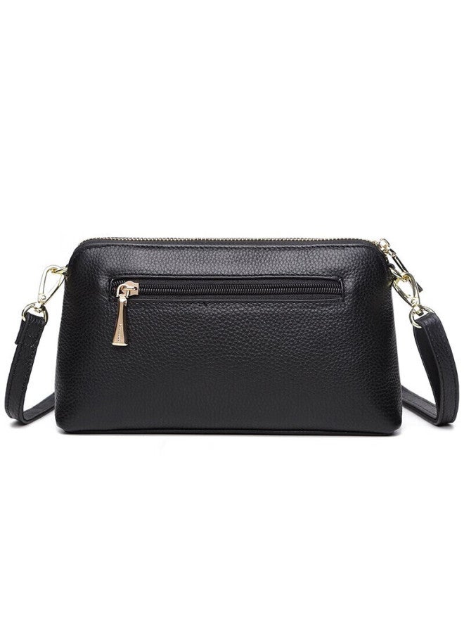 Crocodile New Year Gift, Top-grain Leather Wrist Bag, Versatile Women's Handbag, Casual Crossbody Bag, Ladies' Shoulder Bag - Image 5