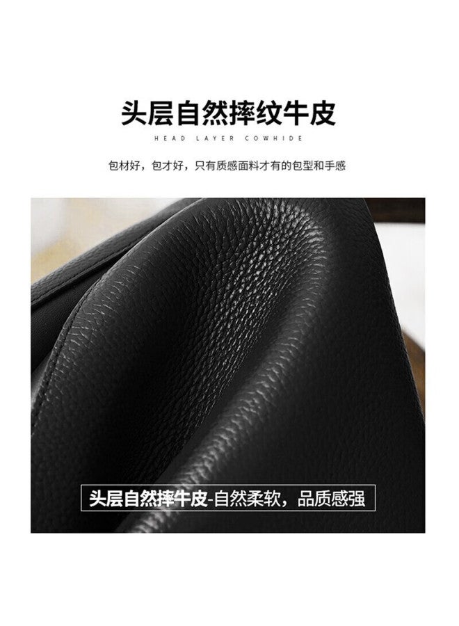Crocodile New Year Gift, Top-grain Leather Wrist Bag, Versatile Women's Handbag, Casual Crossbody Bag, Ladies' Shoulder Bag - Image 4