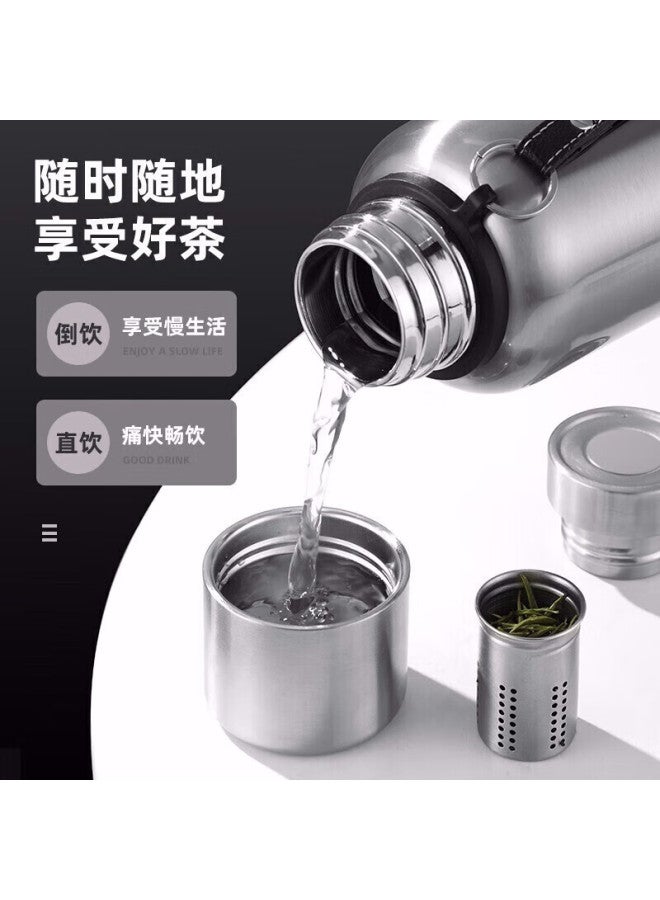 Fuguang Insulated Cup Stainless Steel 316 Large Capacity Tea Infuser Cold-keeping Cup Student Water Bottle Gift 800ml