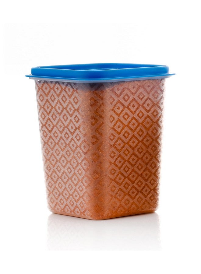 HINDSTAR Multipurpose Plastic Storage Jars and Kitchen Mate Classic Containers | BPA-Free, Airtight Kitchen Container Set for Spices, Grains and More Items - Transparent (1000ML, Set of 12) - Image 5