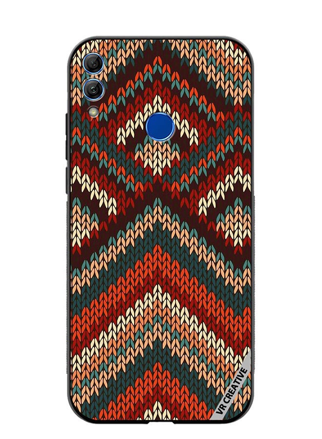 Protective Case Cover For Honor 10 Lite Layer Design Multicolour