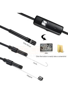 FREDI HD PLUS FREDI HD PLUS Endoscope Camera Flexible IP67 Waterproof Inspection 6 LED Camera with 5M Cable 55mm 7mm for Android PC Notebook with OTG App USB Camera  - Image 3