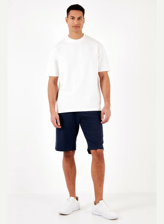 Buratti  Buratti Cotton Waist-Tie Pocket Regular Fit Short Men's SHORT 5908042 for Men | Best Price UAE