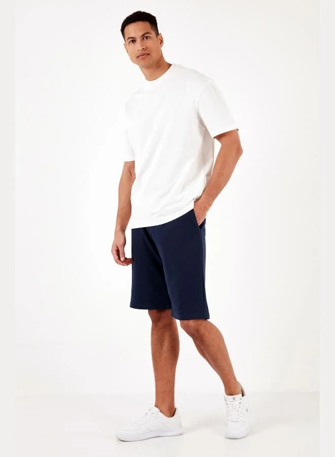 Buratti  Buratti Cotton Waist-Tie Pocket Regular Fit Short Men's SHORT 5908042 for Men | Best Price UAE