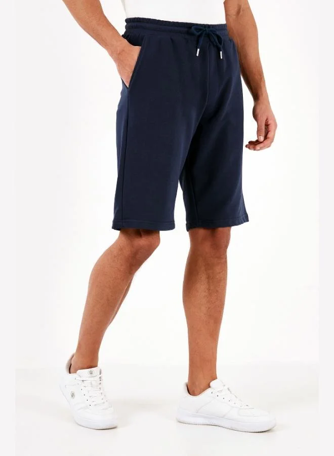 Buratti  Buratti Cotton Waist-Tie Pocket Regular Fit Short Men's SHORT 5908042 for Men | Best Price UAE