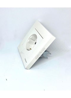 Netelsan Byobu White Grounded Socket (Including Frame) 1 Piece  - Image 2