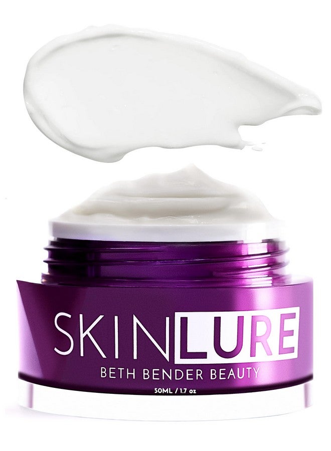 Beth Bender Beauty Skinlure Hydrating Face Moisturizer With Vitamin C & Hyaluronic Acid Anti Aging Facial Moisturizer For Dry Sensitive Skin Revive Face Moisturizer W/Algae Extract Peptides And Nourishing Oils - Image 1