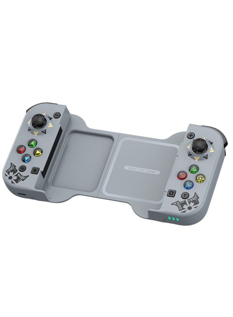 SOLARAE Wireless Game Controller for Switch, Stretchable Ultralight Controller, Six-Axis Somatosensory Gyroscope, Dual Super Vibration Motors On 2 Sides, With E-Sports Joystick - Image 1