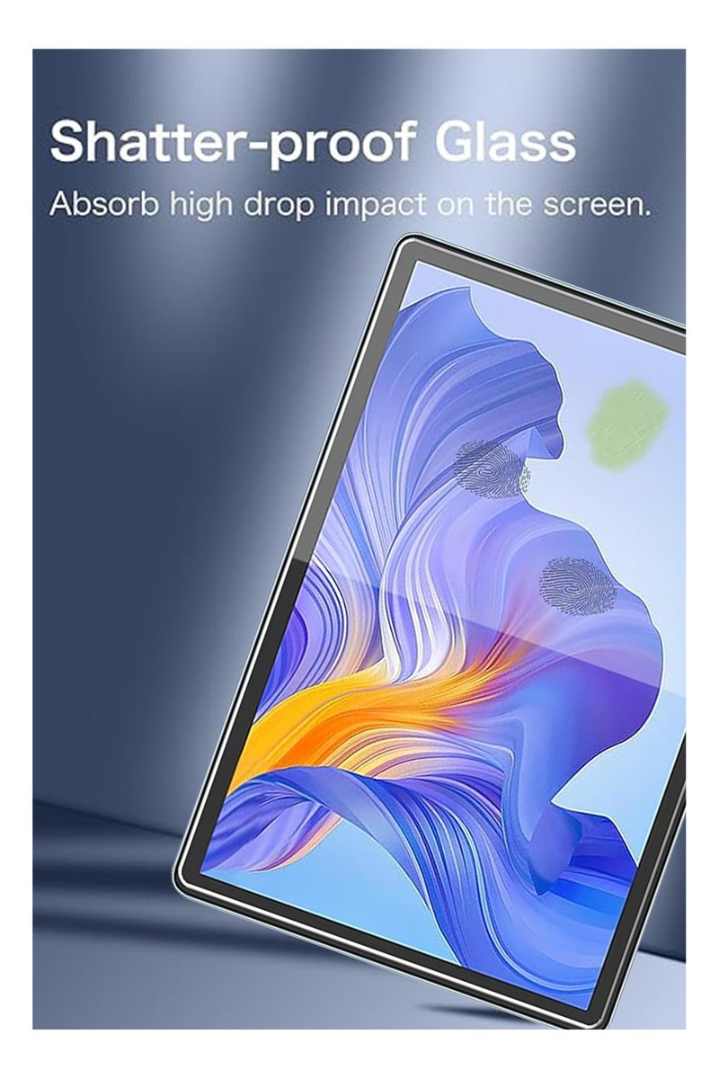 Unipha حماية شاشة زجاجية مقاس 10.1 بوصة لجهاز Honor Pad X8 – شفافية عالية، لمسة رقيقة، مضادة للانفجار، حواف سلسة، تركيب سهل، واقي شاشة لجهاز Honor Pad X8 مقاس 10.1 بوصة - Image 3