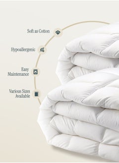 Good Sleep Premium White Duvet – Hotel-Quality Softness & Year-Round Comfort, Ultra-Fluffy, Breathable & Lightweight Warmth (Double 220x240 cm)  - Image 3