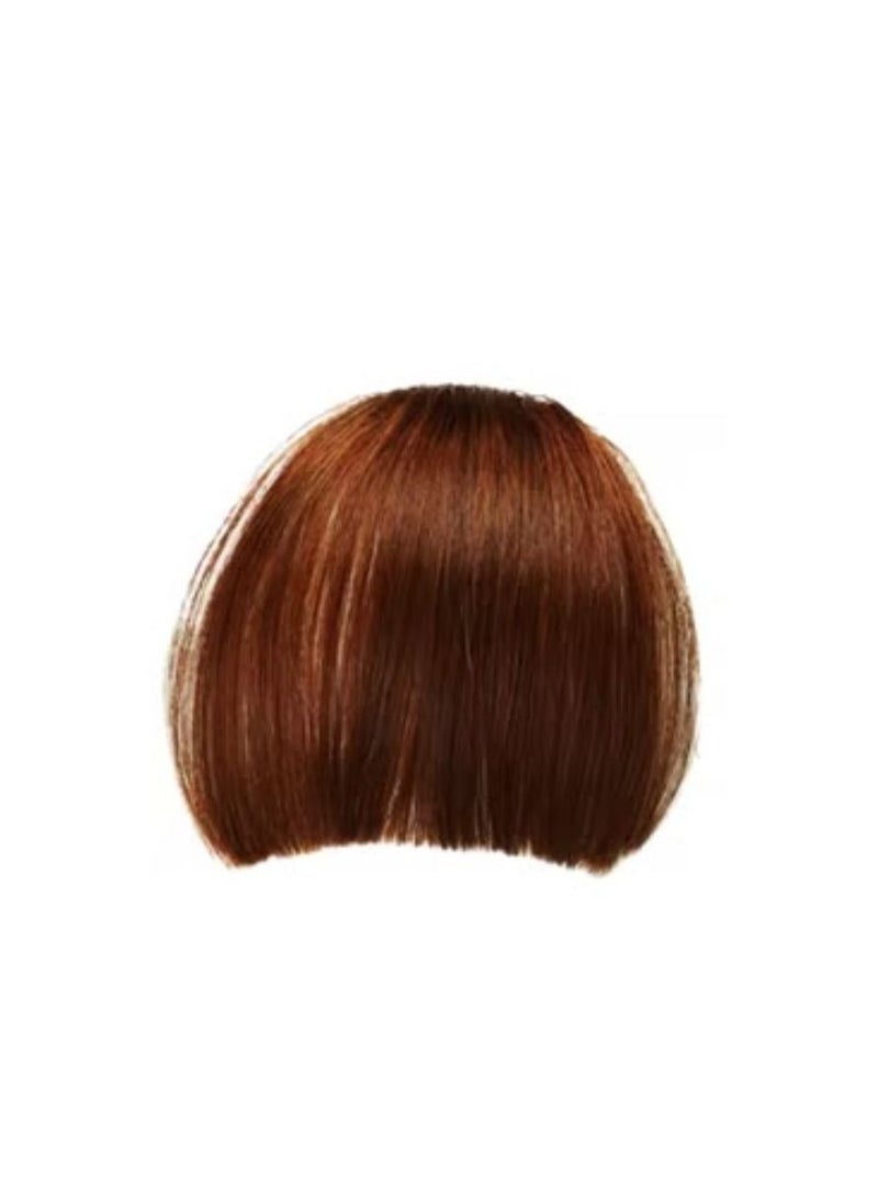 شعر بشري طبيعي مسطح الانفجارات بني غامق