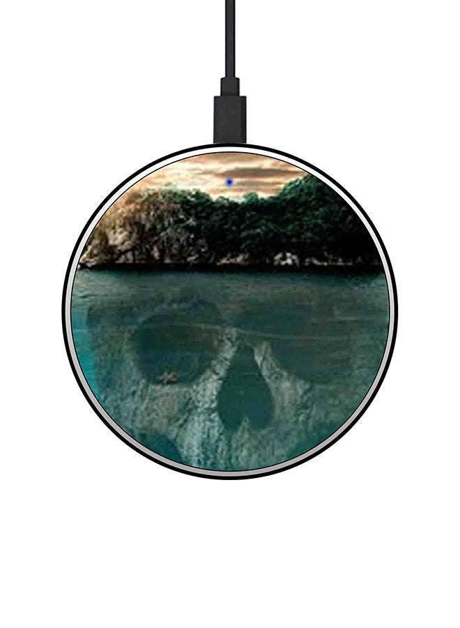 NIBEMINENT 15W Ultra Slim Fast Wireless Charger Multicolour