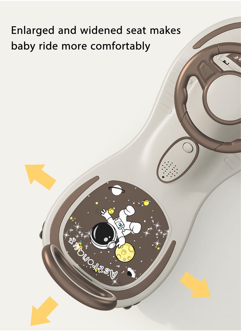 Paka Rabbit Kids Magic Swing Car, Twister Magic Ride-On Car, Suitable for Boys and Girls over 3 Years Old, Anti-Rollover Design, with Bluetooth, Lights, Music and Flashing Wheels, Best Children's Day Gift for Boys and Girls  - Image 4