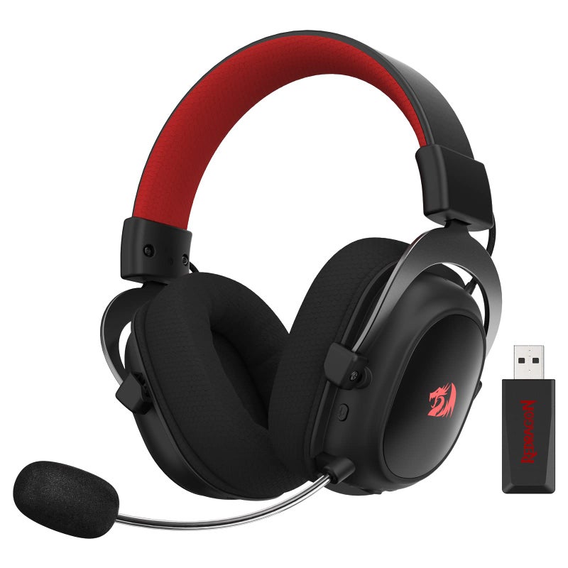 Redragon H510 PRO 3Mode RGB Gaming Headset 71 Surround Sound 53MM Audio Drivers in Memory Foam Ear Pads wDurable Fabric Cover Multi Platforms Headphone USB Powered for PCPS4NS - Image 2