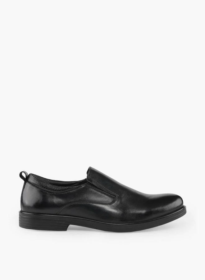 Duchini BLACK Men Leather Slip-On Loafers for Men | Best Price UAE