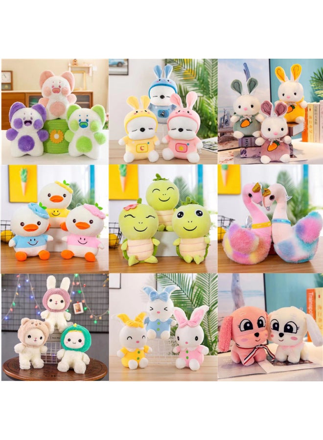 8inch Grabber Doll Stuffed Toys 7inch Wedding Dolls Dolls Wedding Toss Stall Gifts Cross-border-Specifications:8inch Colorful Mickey-Color:(single Price For Random Colors) Minimum Order Of 5 Pieces - Image 4