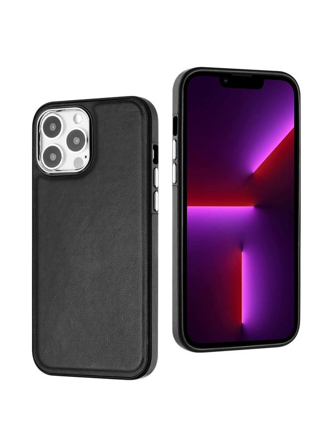 Zaboon Case For iPhone 13 Pro Leather Texture Full Coverage Phone Case - Image 2