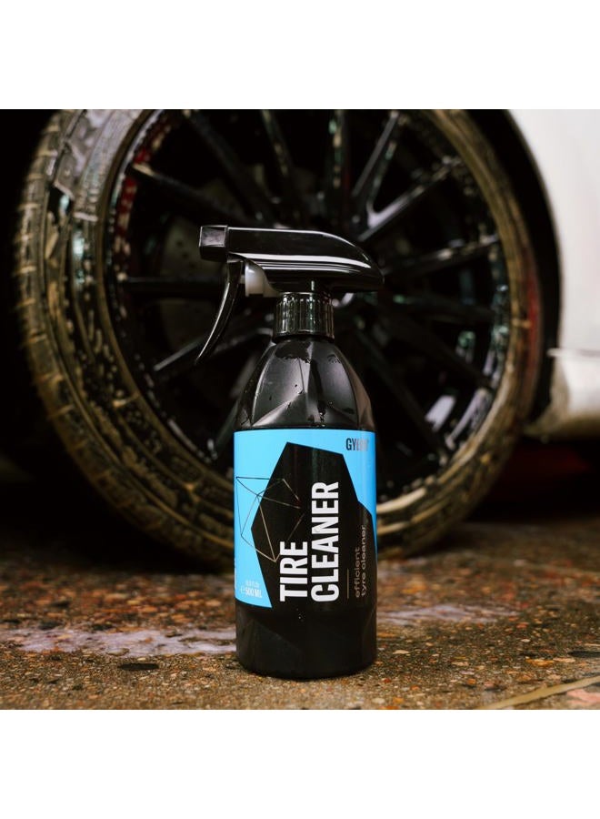 Gyeon Quartz Q²M TireCleaner 1000ml - Tire and Rubber Cleaner - Remove Old Tire Shine and Dressings Easily - Deep Clean Tires and Rubber - Safe on All Wheel and Tire Finishes - Image 3